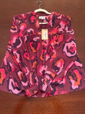 Crosby by Mollie Burch Gaines Top in Jungle Queen Size XS